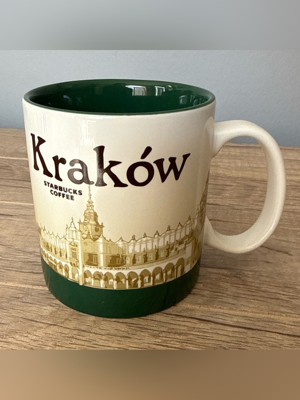 STARBUCKS Kraków Poland City Mug Collectors Global Icon Series 2016 16oz Excell